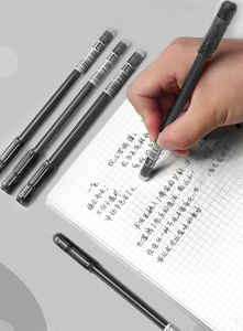 L'étudiant promotionnel utilise un stylo à encre gel en plastique imprimé effaçable au toucher doux pour le bureau de l'école - Product Image 6