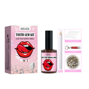 Kit professionnel de pierres précieuses <span class=keywords><strong>pour</strong></span> le maquillage <span class=keywords><strong>dentaire</strong></span> DIY, avec lampe de polymérisation et <span class=keywords><strong>colle</strong></span>, qualité alimentaire, adapté à un usage domestique - Product Image 1