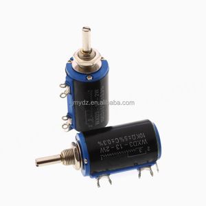 Potentiomètre de précision à bobine multiple enroulée WXD3-13-2W 100/220/470R 1K2.2K3.3K10K-100K - Product Image 1