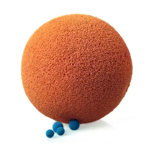 Construction Machinery Parts Dn125 Sponge Ball for Concrete Pump Pipe Cleaning