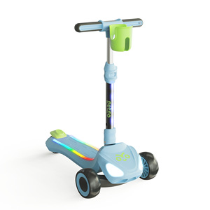 Trottinette Électrique Enfant à Trois Roues, Corps Ouvert et Relevable, Vitesse Max 30km/h, Charge Utile 100kg, Idéale pour Enfants de 3 à 8 Ans - Nouveauté Flash en Promotion ! - Product Image 5