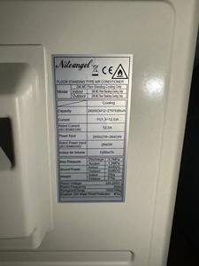 AUX 3 PS freistehender Inverter für Boden- und Turmklimaanlagen mit kräftiger Kühlung 220 V / 50 Hz - Product Image 4