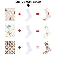 Benutzerdefiniertes Logo Rutschfeste Baumwoll-Sportsocken für Herren Damen Basketball Laufen Radfahren