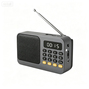 Yaşlılar için Taşınabilir FM Kartlı Radyo, El Feneri, Dijital Ekran, Şarj Edilebilir Pil - Dış Mekan Kullanımı ve Gurbani Radyosu - Product Image 1