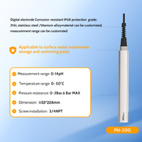 Analyseur de qualité de l'eau, capteur multiparamètres pour Arduino, mesure du pH, TDS, de la température (0-14 pH, 0-4990 ppm, 0-9990 S/cm).
