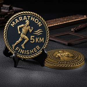 공장 맞춤형 중동 관광 기념품 동전 도시 랜드 마크 선물 GRADIENT 전기도금 색상 토큰 박물관 문화 상품 - Product Image 4