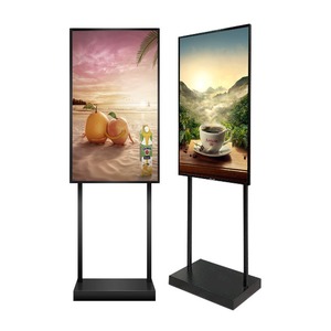 최신 모델 4K 디지털 사이니지 상업용 안드로이드 디지털 메뉴 보드 스크린 원격 CMS 레스토랑 베이커리 카페 디스플레이용 - Product Image 1