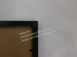 Fabbrica semplice nero ecologico con immagine colorata decorata MDF foto in legno fotogramma 21x30cm o dimensioni personalizzate - Product Image 5
