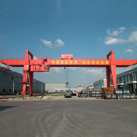 Prix d'usine Capacité personnalisée Durable à l'extérieur Grue à portique à double faisceau de 15 tonnes