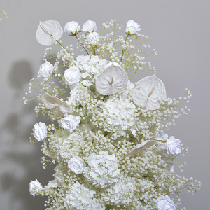 Nouveau style Ciel étoilé <span class=keywords><strong>Hortensia</strong></span> Rose Artificiel Décoration de mariage Arche Support de gâteau Tour de gâteau Fleurs décoratives de fond Modèle 134 - Product Image 3