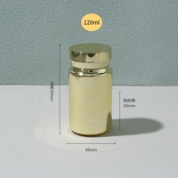 Bouteilles de santé personnalisées vides en plastique, bouteilles de pilules, bouchon de médicaments, conteneur de vitamines, étui de capsules, support pour Capsule, tablette Maca