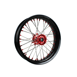 Juego de Ruedas de Aleación de Aluminio 16/17 7116 para <span class=keywords><strong>Honda</strong></span> CR <span class=keywords><strong>CRF</strong></span> 250 <span class=keywords><strong>450</strong></span> <span class=keywords><strong>Supermoto</strong></span>, Llantas de Color - Product Image 6