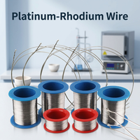 Cable de Aleación de Platino y Rodio (Pt-Rh) para Termopar, de Alta Temperatura, Diámetro 0.05mm 0.1mm 0.2mm 0.3mm 0.4mm 0.5mm