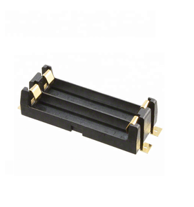 Soporte SMT de batería <span class=keywords><strong>AA</strong></span> doble individual con soporte de batería chapado en oro y 14500 - Product Image 2