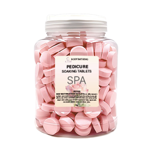 Boules effervescentes de bain de pieds pour diabétiques, faites à la main, de luxe, 100% naturelles, soin des pieds, spa nerveux, anti-gonflement, rehydratation des pieds, 1000g - Product Image 3