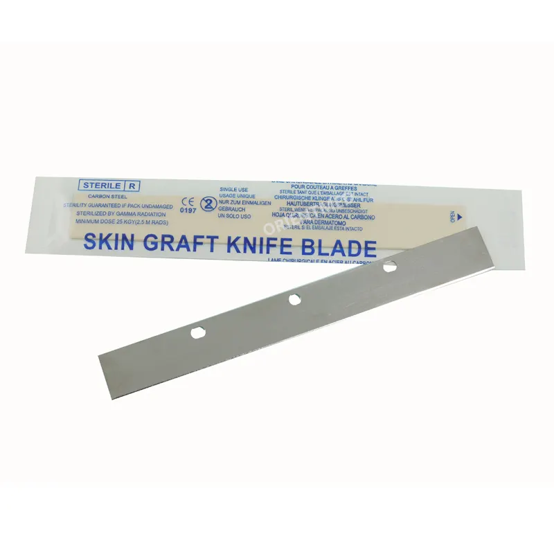 Hersteller von chirurgischen Klingen Custom Surgical Skin Graft Knife Blade für Schönheit