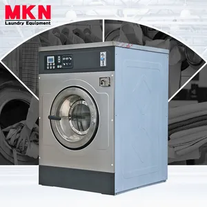 15 KG Gewerbliche Wäscherei Selbstbedienung Münz waschmaschine