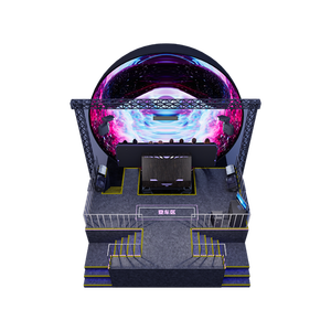 2025 New 2/4/6/8 chỗ ngồi Dome bay rạp chiếu phim <span class=keywords><strong>360</strong></span> roller coaster <span class=keywords><strong>Simulator</strong></span> 9D chuyến bay giả lập cho công viên chủ đề - Product Image 1