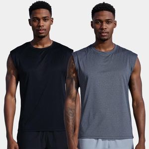 Men's Casual Sportswear <b>Athletic</b> Seamless Quick Dry Vest <b>Tape</b> Sealing Gym Tank Top for Running Workout Marathon Lightweight - Product Image 4