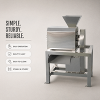 Dubbele fase huishoudelijke fruit- en groentepulper, dadelzaadverwijderingsmachine, hoge productiviteit, 380V