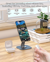 Cincin Pengganti Halaman dengan Remote Control untuk Kindle, Kobo, iPad, Tablet, TikTok, Penggulung, Pengontrol Kamera, Pembuka Kamera, Aksesoris Pembaca Ebook