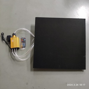 Ensemble de panneaux de <span class=keywords><strong>plafond</strong></span> étoile filante multicolore avec fibre optique Starlight pour salle de cinéma et théâtre - Product Image 5