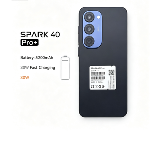 TECNO SPARK 40 Pro+same style phone 16GB RAM 5200mAh <b>Battery</b> 30W Fast Charging 5G Smartphone Made in China - Product Image 1