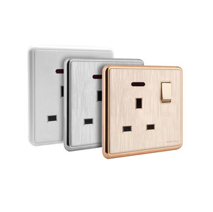 AKKOSTAR 86*86MM Home <strong>13a</strong> <strong>Uk</strong> <strong>Socket</strong> Wall Switch Multi <strong>Socket</strong> and Switch Hot Sales Models - Product Image 2