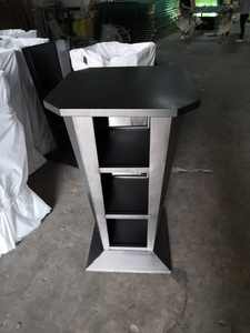 تصميم عصري جديد الصلب موبايل المحمولة النادي الليلي عالية المعادن طاولة بار للبيع - Product Image 2