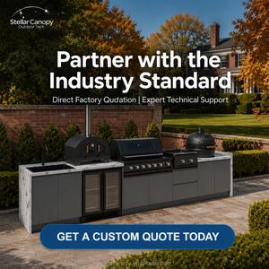 Di alta qualità in acciaio <span class=keywords><strong>inox</strong></span> personalizzato cucina esterna combinazione lavello senza fumo <span class=keywords><strong>Barbecue</strong></span> Grill - Product Image 4