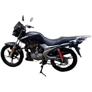 Haojue Dishuang 150cc Moto tout-terrain d'occasion Lishuang <span class=keywords><strong>125</strong></span> Moto de rue à essence pour homme <span class=keywords><strong>Scooter</strong></span> adulte Silver Leopard 120Km/h - Product Image 1