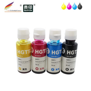 Bottiglia di <span class=keywords><strong>inchiostro</strong></span> di ricarica <span class=keywords><strong>compatibile</strong></span> BR-HGT51 per serbatoio d'<span class=keywords><strong>inchiostro</strong></span> <span class=keywords><strong>HP</strong></span> GT 51 52 316 318 319 410 411 412 415 416 418 419, 4 pezzi/confezione - Product Image 2