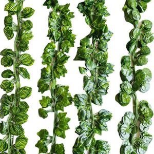 EG-G237 Vente en gros de lierre artificiel de haute qualité, 200 cm, <span class=keywords><strong>plantes</strong></span> suspendues décoratives, lierre artificiel décoratif - Product Image 1