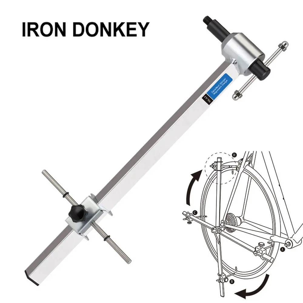 Bộ dụng cụ sửa chữa chuyên nghiệp móc nối đuôi xe đạp đường trường irondonkey