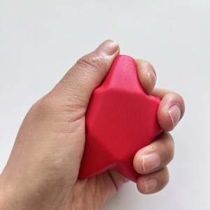 Bola antistres mainan Pu Remas Promosi bola stres disesuaikan dengan Logo untuk anak-anak busa lembut menghilangkan stres bola Logo khusus - Product Image 5