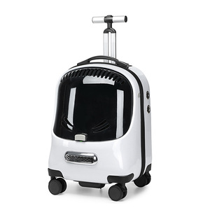 Toptan Yüksek Kaliteli Taşınabilir Katlanabilir ABS Tekerlekli Köpek Sırt Çantası 20kg Kapasiteli Kedi ve Küçük Hayvanlar için Taşıyıcı - Product Image 2