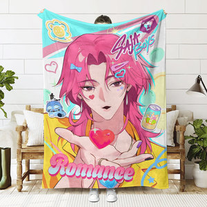 Nueva Manta de Felpa Suave con Estampado de Dibujos Animados Saja para Niños, K-POP, Demon Hunters, Superventas - Product Image 5