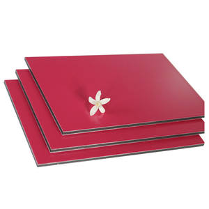 Feuille d'aluminium de 2 mm 3 mm 4 m Feuille d'ACP en PVDF pour revêtement mural Feuille de porte en aluminium conçue - Product Image 4