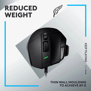 Logitech <span class=keywords><strong>G502X</strong></span> souris de jeu filaire Lightforce hybride commutateurs primaires optiques-mécaniques capteur Hero 25k pour jeux e-sports - Product Image 5