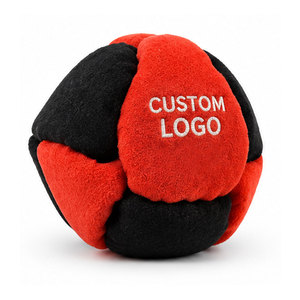 Ballon Hacky Sack en tissu fait main pour sports de frappe – Meilleure vente, haute qualité, impression de logo, service OEM, footbags personnalisés - Product Image 1