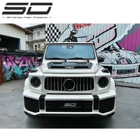 Fibre de carbone sèche Sd pour Mercedes-Benz G-CLASS W463 W464 G500 G350 G63 Kit de carrosserie de Style urbain pare-chocs avant capot de pare-chocs arrière