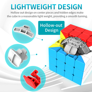 Cubo de Rubik DREA <span class=keywords><strong>MoYu</strong></span> Mofangjiaoshi Meilong 4x4x4 sin Adhesivos, Cubo de Velocidad, Cubo de Rompecabezas - Product Image 3