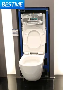 Çin OEM kaliteli wc seramik beyaz UF kapak çevre su tasarrufu fonksiyonu seramik tuvalet comode tuvalet