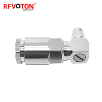 Usine directement RP SMA prise mâle angle droit 90 degrés RA pince vis montage RG8 WTR400 câble SMA WTR 400 convertisseur