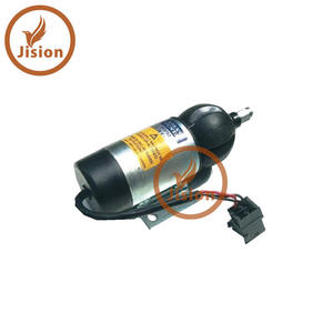 Vanne solénoïde d'arrêt de carburant pour engins de construction 3726743 - Product Image 2