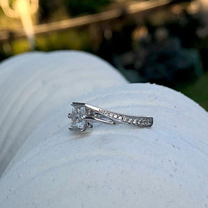 Anello Quadrato Creativo per Donne, Accessorio Minimalista alla Moda per Feste e Uso Quotidiano, Idea Regalo - Product Image 3