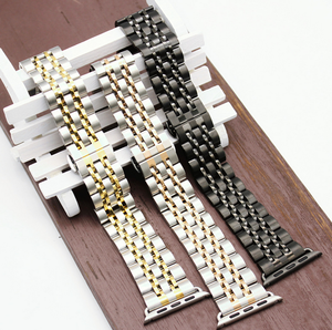 Cinturino in acciaio inossidabile per orologio <span class=keywords><strong>Apple</strong></span> <span class=keywords><strong>Ultra</strong></span> 2 49mm 46mm 42mm 41mm 45mm 38 44mm cinturino in metallo per IWatch serie 10 9 8 7 40mm Correa - Product Image 3