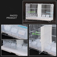 Vente en gros de cages à oiseaux, perroquet, pigeon, maisons d'oiseaux en métal personnalisables, ceinture en fil métallique respirant, offre spéciale