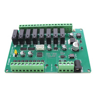 Carte relais multifonction 8 canaux RS485 Modbus RTU, module d'extension PLC IO WST-RS485IO-818 PC+PCB