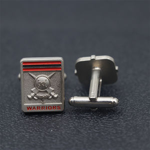 Fabricante personalizado gemelos aleación de zinc grabado gemelos corbata Clip hombres personalizado oro Metal Metalicos con logotipo propio para hombres - Product Image 6